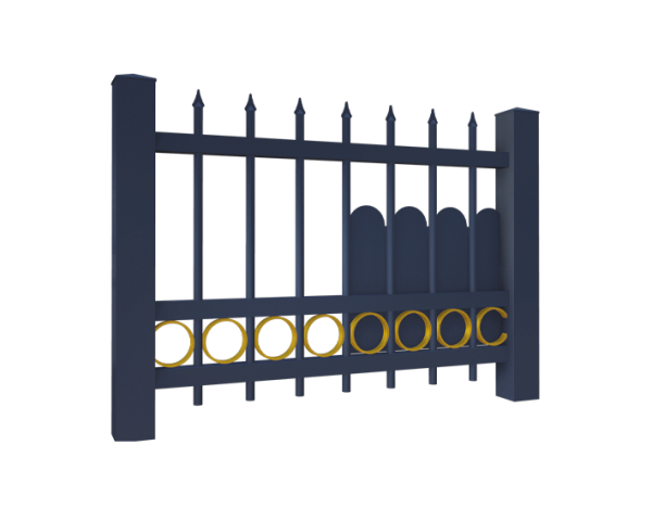 CL CS 02 Clôtures Aluminium Classique