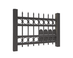 CL CS 04 - Clôtures Aluminium Classique