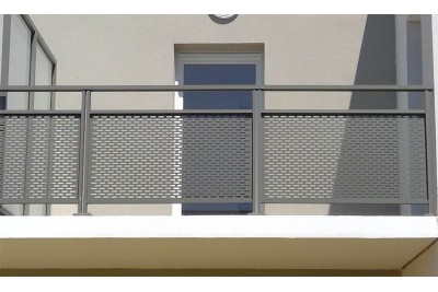 Spirale - Garde-corps Aluminium