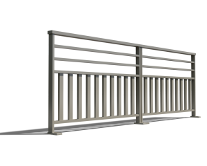 Calcite - Garde-corps Aluminium