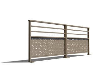 Rosolite - Garde-corps Aluminium