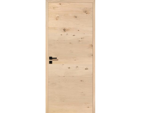 Porte Rozière - Epure chêne rustique - Ultra mat brossé