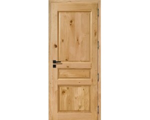 Porte Rozière Quercy - Chêne rustique naturel brossé