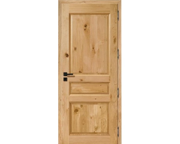 Porte Rozière Quercy - Chêne rustique naturel brossé