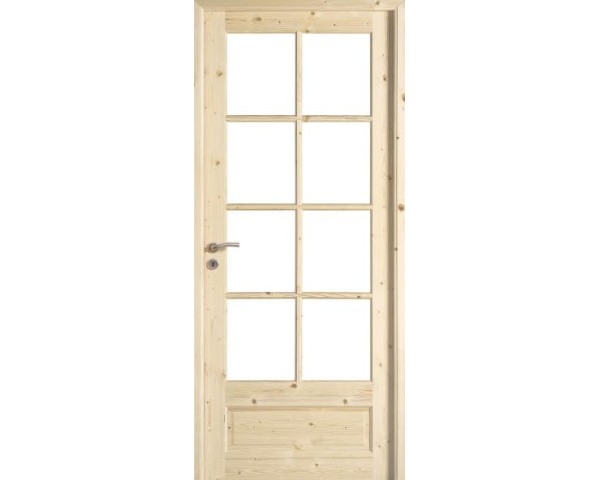 Porte Rozière Vosges - Épicéa brut