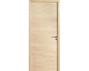 Porte Rozière Épure scandesign - Epicéa brut