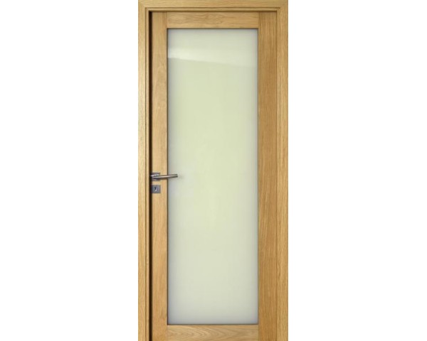 Porte Menuiseries d'Olt Neo Sancy - Chêne plaqué vernis naturel