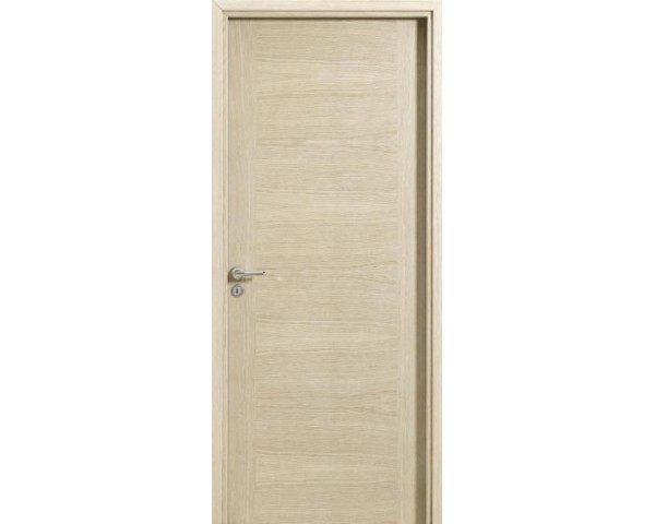 Porte Menuiseries d'Olt Neo Etna - Chêne plaqué vernis blanchi