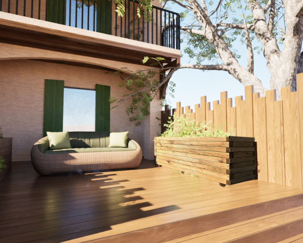 Jardinière Nour- 600 x 2000