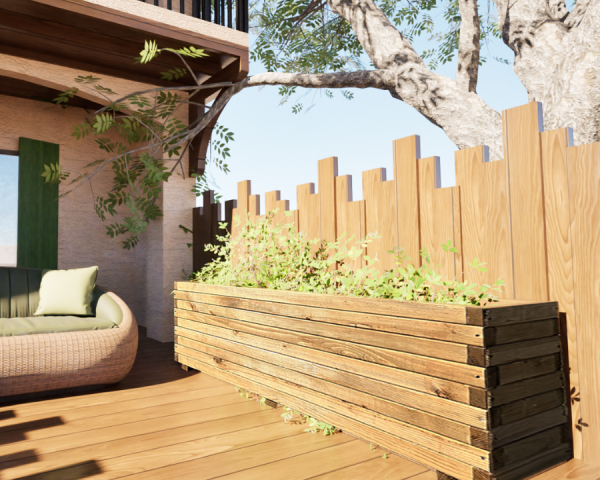 Jardinière Nour- 600 x 2000