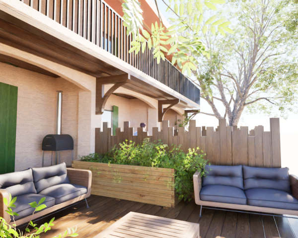 Jardinière Nour- 600 x 1800