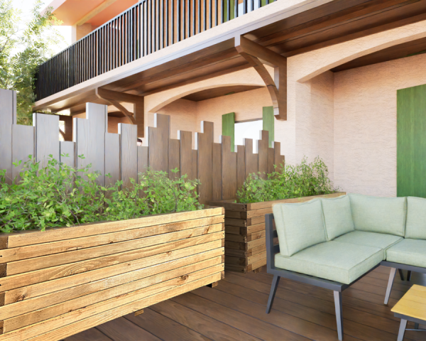 Jardinière Nour- 600 x 1500