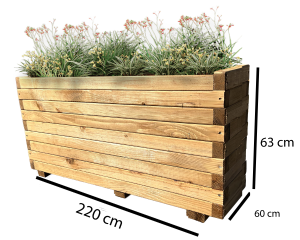 Jardinière Nour- 600 x 2200