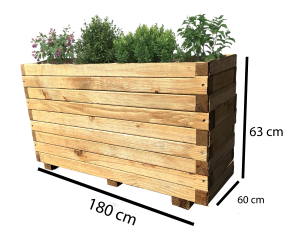 Jardinière Nour- 600 x 1800