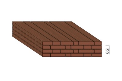 Bois avivé Sipo 65 mm