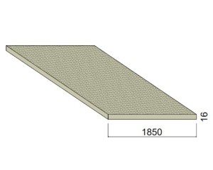 Panneau Aggloméré CTBH Hydrofuge - 3,06 m x 1,85 m - ép.16 mm
