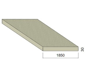 Panneau Aggloméré CTBH Hydrofuge - 4,15 m x 1,85 m - ép.30 mm