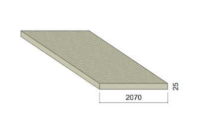 Panneau Aggloméré CTBH Hydrofuge - 3,06 m x 2,07 m - ép.25 mm