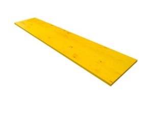 Panneau de coffrage jaune 2