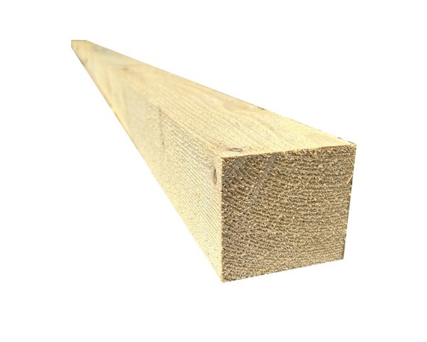 Chevron en bois massif 75 x 75 mm