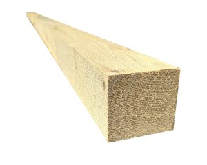 Chevron en bois massif 75 x 60 mm 2