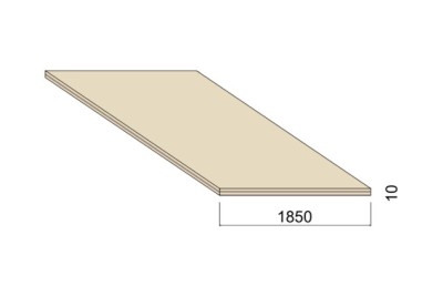 Panneau Contreplaqué Intérieur PEUPLIER B/BB - 2,52 m x 1,85 m - ép.10 mm Panneau Contreplaqué Intérieur PEUPLIER B/BB - 2,52 m x 1,85 m - ép.10 mm