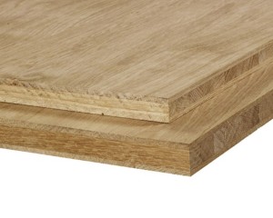 Panneau 3 plis Chêne - 2,50 m x 1,25 m - ép.20 mm 2