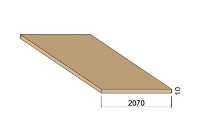 Panneau Médium - 2,80 m x 2,07 m - ép.10 mm Panneau Médium - 2,80 m x 2,07 m - ép.10 mm