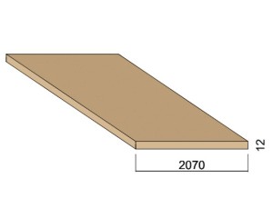 Panneau Médium - 2,80 m x 2,07 m - ép.12 mm
