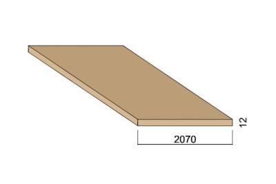 Panneau Médium - 2,80 m x 2,07 m - ép.12 mm