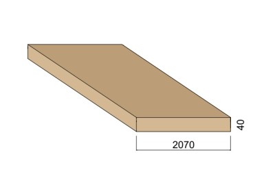 Panneau Médium - 2,80 m x 2,07 m - ép.40 mm Panneau Médium - 2,80 m x 2,07 m - ép.40 mm
