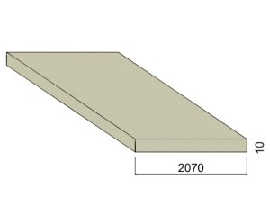 Panneau Médium CTBH Hydrofuge - 2,80 m x 2,07 m - ép.10 mm