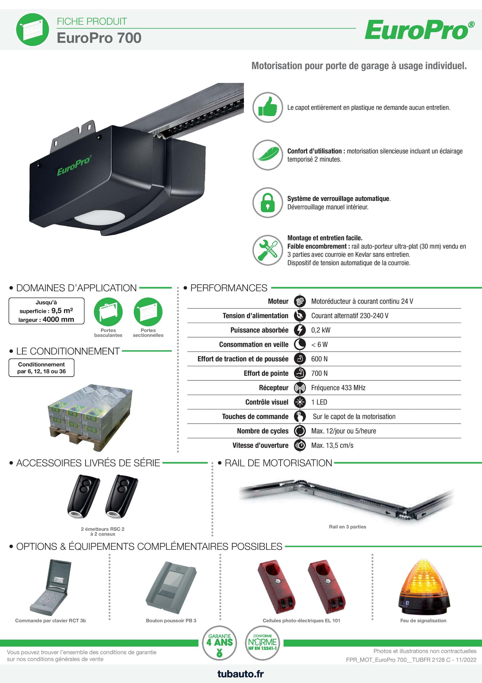 Programmation Telecommande Europro 700